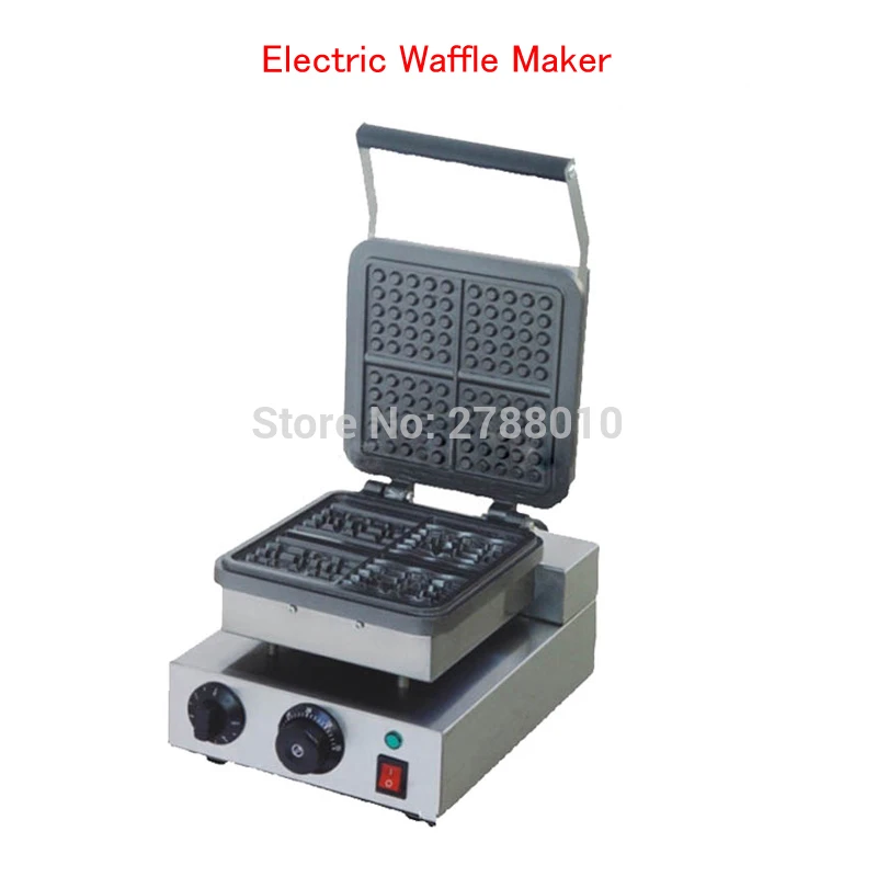 220V Electric Waffle Maker Non-Stick Cooking Waffle Machine Square Waffle Furnace Electric Muffin Machine FY-218 not stick waffle maker machines nonstick muffin machines scones machine waffle maker waffle baker