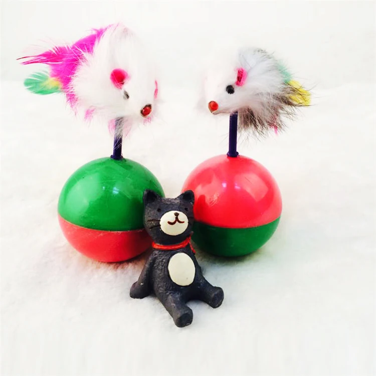 Модная 1 шт. забавная игрушка-неваляшка для кошек котят аксессуары домашних