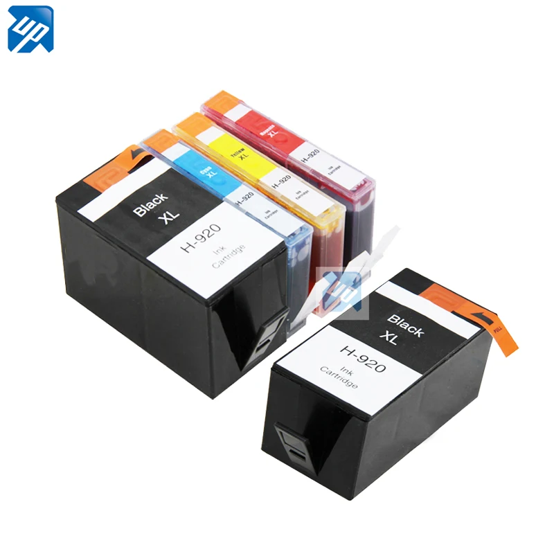 UP brand SET of 5 x compatible ink cartridge for HP920XL 920XL 920 HP 6000 6500 7000 7500 printer with chip full | Компьютеры и офис