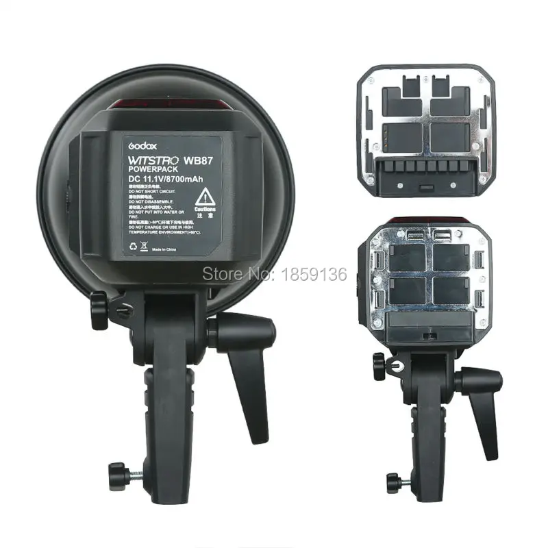 2x Godox Wistro AD600B ttl Speedlite наружная вспышка камеры GN87 2 4 г X1T-C передатчик Bowen крепление