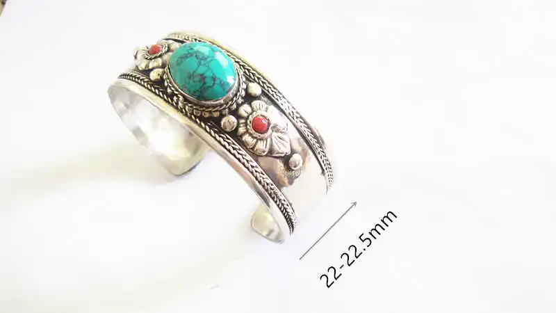 BB-443, тибетские модные браслеты, Медная Инкрустация, натуральный камень, открытые манжеты, лунный камень, лабрадорит, Агаты, тигровый глаз, разные цвета