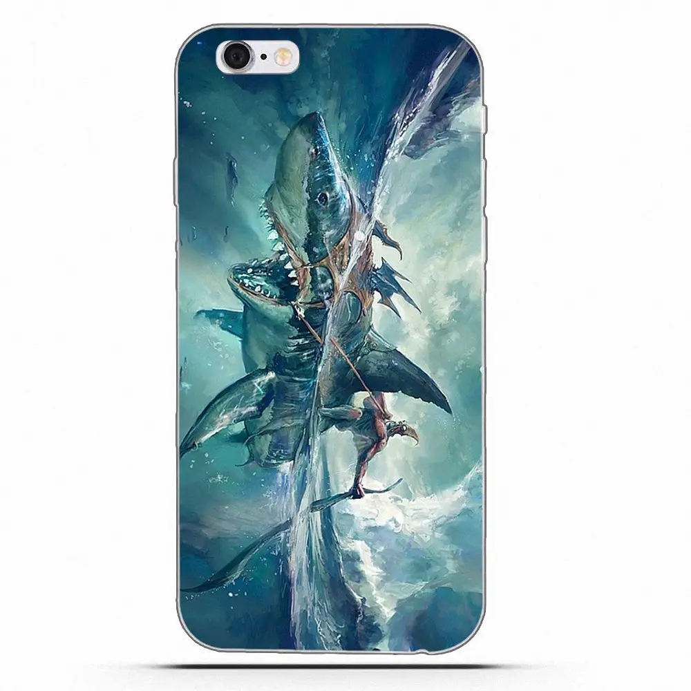 Wexoeq ТПУ чехлы кожа Акула для Samsung Galaxy A3 A5 A7 J1 J2 J3 J5 J7 2015 2016 2017 | Мобильные телефоны и