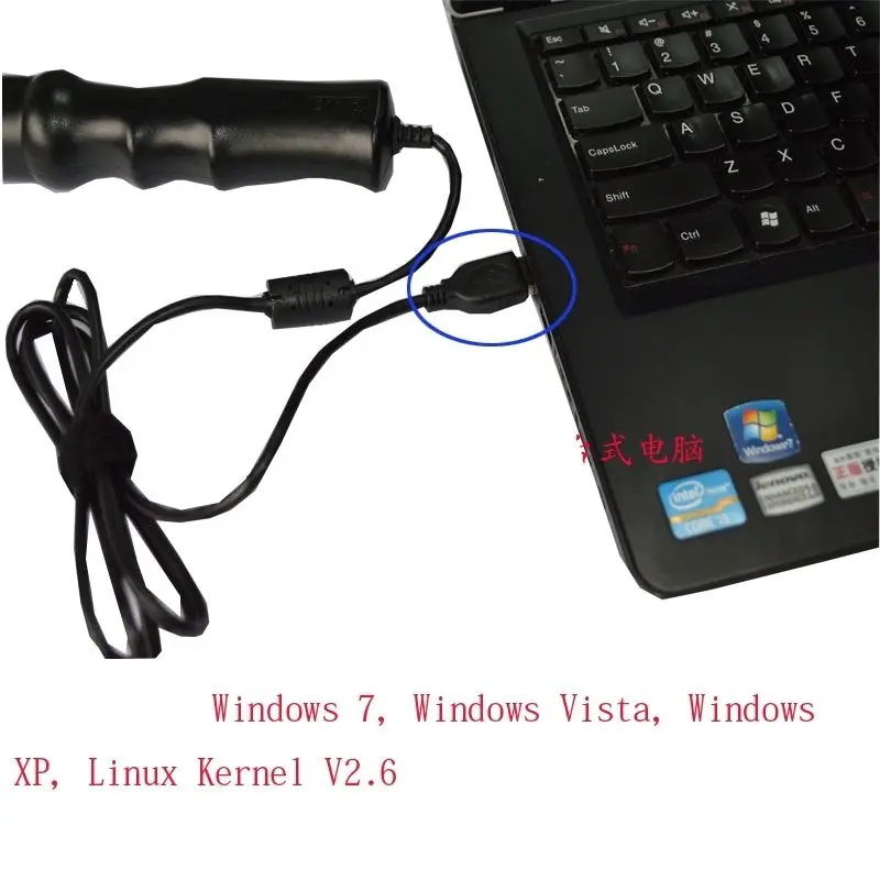 Blueskysea диаметр 5 мм USB эндоскопа водостойкий осмотр бороскоп 1 м трубка 6 светодио