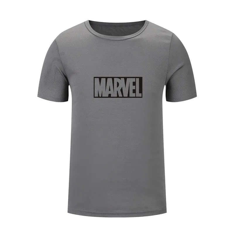 Летняя спортивная одежда Брендовые мужские сетчатые футболки Marvel heroes колготки