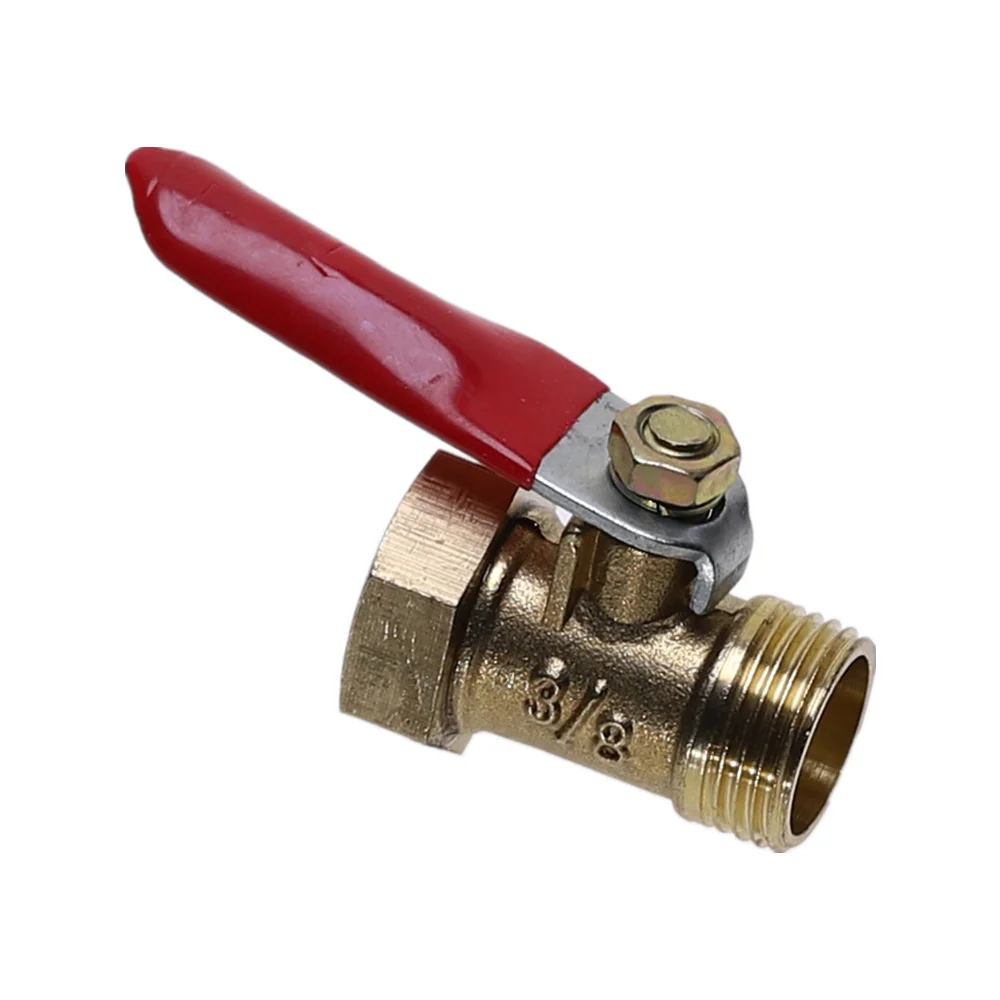 1/4 ''3/8'' 1/2 ''мама/Папа резьбовой шаровой клапан латунный соединитель Соединительный медный фитинг Соединительный адаптер