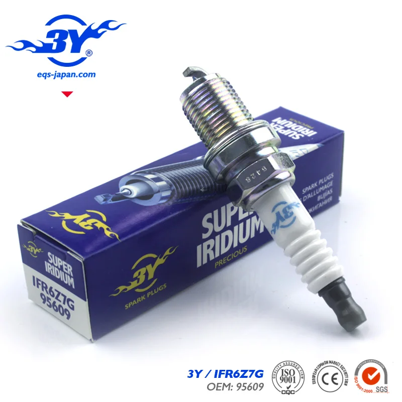 1 шт. IFR6Z7G 95609 автомобильные супер Иридиевые свечи зажигания для BUICK Regal Chevrolet Cruze 1.6L