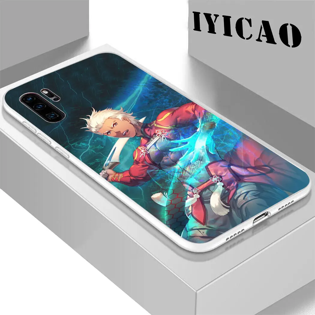Жесткий чехол IYICAO Archer Fate stay Night для Huawei Honor 6A 6C 7A 7C 7X 8 8X 9 10 20 9X Lite Pro Play Note View