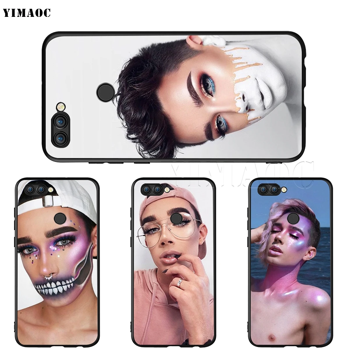 Силиконовый чехол YIMAOC James Charles для Huawei Honor Mate P smart Y7 Y9 8C 30 20 10 8x Nova 3i 3 Lite Pro Prime 2018 2019 |