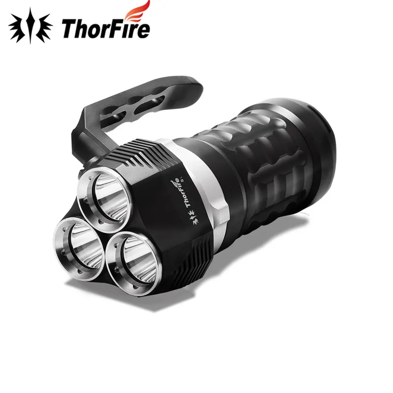 ThorFire 30-125LM светодиодный кемпинг Фонари DC 5 V USB Перезаряжаемый мини-фонарик факел свет лампы CL01 Складная рукоятка Пеший Туризм