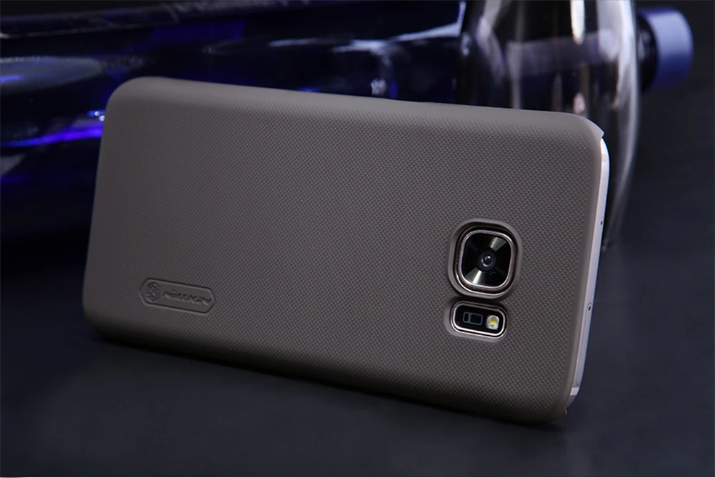 Матовый чехол NILLKIN для samsung Galaxy s7(5,1 дюйма) твердый пластиковый чехол на заднюю панель для samsung s7 с подарком