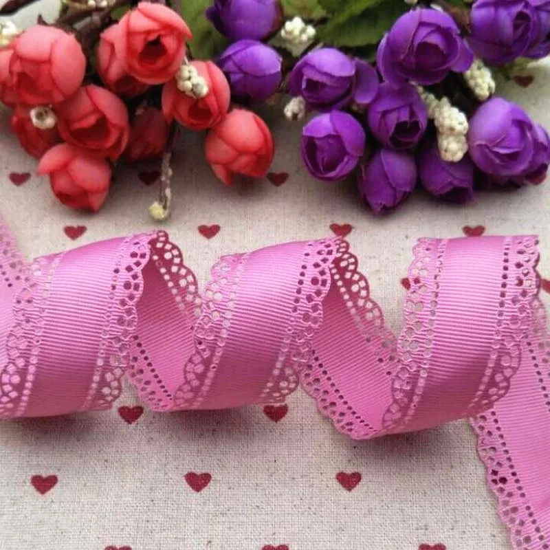 Корсажная лента с рисунком светло зеленая 30 мм кружевная 10 ярдами тортов ручной