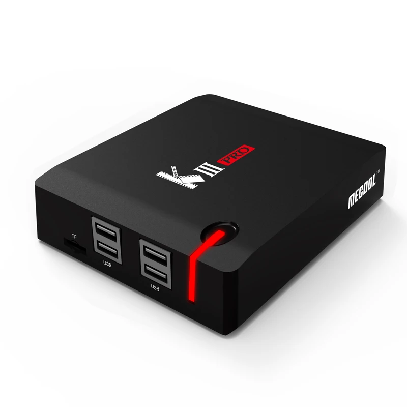 Телевизионная приставка MECOOL KIII PRO ТВ-бокс Android процессор Amlogic S912 3/16 Гб декодер