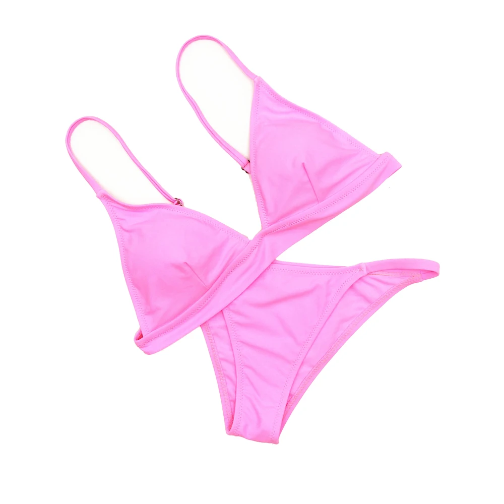 Сексуальное полосатое бикини набор 2019 пуш ап купальник с лентами купальный