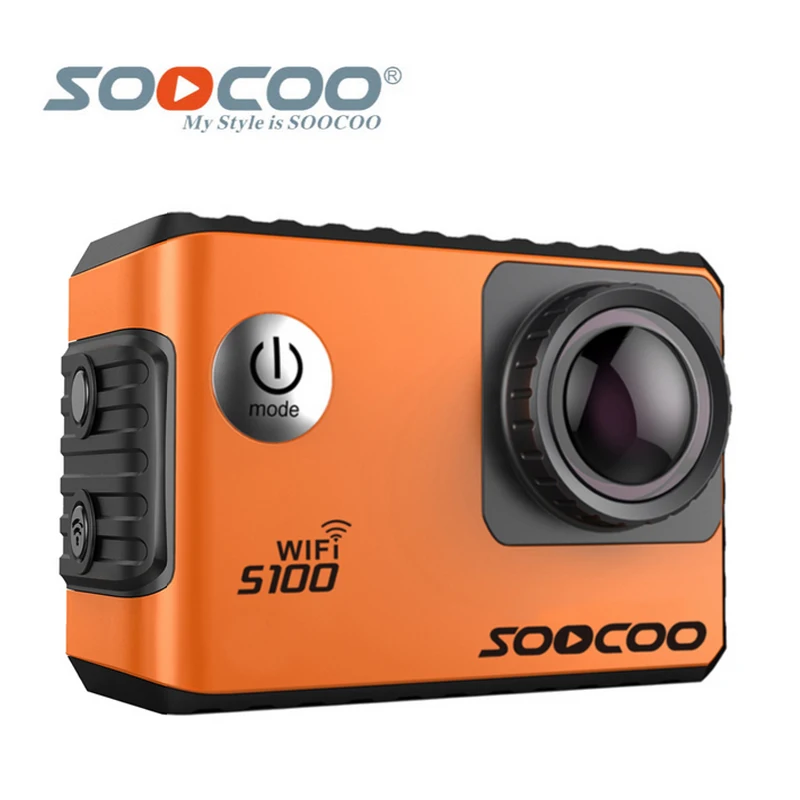 Оригинальная Спортивная Экшн камера SOOCOO S100 4K Wi Fi NTK96660 30 м водонепроницаемая