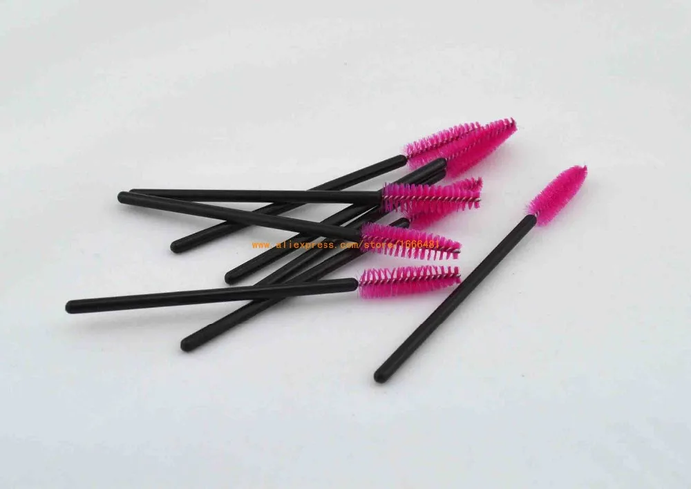 300 шт. одноразовые щеточки для ресниц из синтетического волокна разных цветов