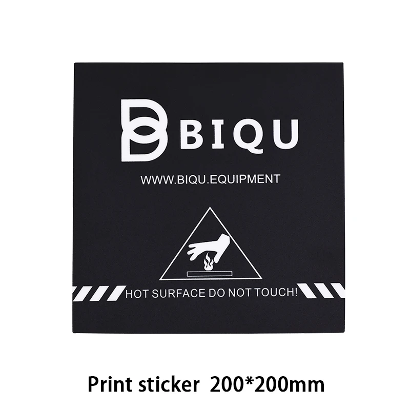 BIQU 200*200 мм аксессуары для 3d принтера красный живописный принт кровать лента печать наклейка сборка пластина лента для 3d принтера MK2B MK3 heatкровать