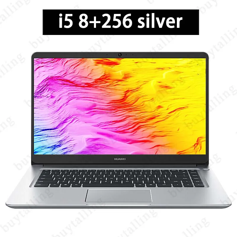Ноутбук huawei MateBook D 15,6 дюймов ips Windows 10 Intel i5-8250U cpu 8 Гб DDR4 128 Гб SSD 1 ТБ FHD 1920x1080 - Цвет: i5 8G 256G silver
