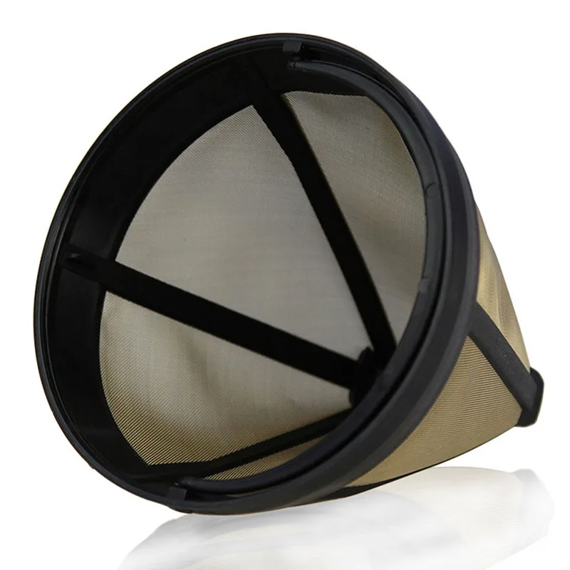 High Quality Coffee Filter Accessories Reusable Kitchenware Gadgets Stainless Steel Easy Clean