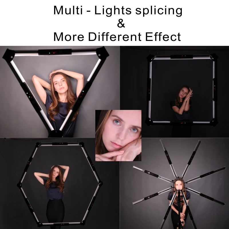 

Falcon Eyes Led Studio Video Tube Lighting 16w Bi-color 3000k-5600k Continuous Light Handheld With Built-in Li-ion Battery
