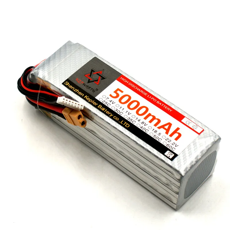 5S 18,5 v провод с силикатной гелевой Батарея 6000 2200 2600 3300 5000 мА/ч, литий-ионный полимерный Дополнительный внешний аккумулятор, Батарея для автомобиля самолет Лодка Автоцистерна беспилотный вертолет