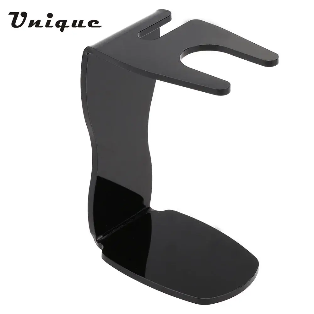 Держатель для акриловых кистей бритья Черный Подставка чаша мужской инструмент