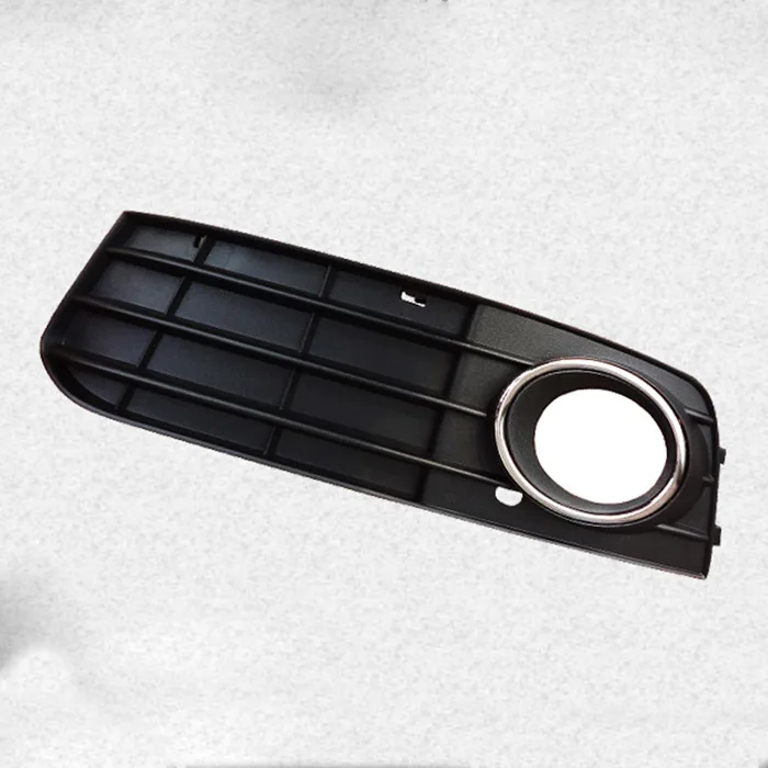 Черный Автомобильный передний бампер противотуманные фары крышка рамка лампы