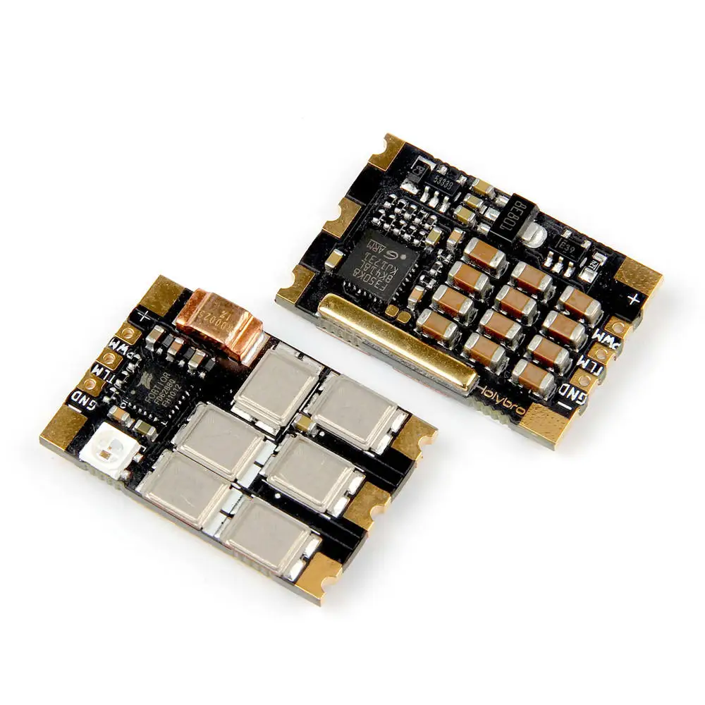 Holybro Tekko32 F3 металлический ESC 65A blheli _ 32 DShot1200 3-6S w/ MCU &amp WS2812B светодиодный для