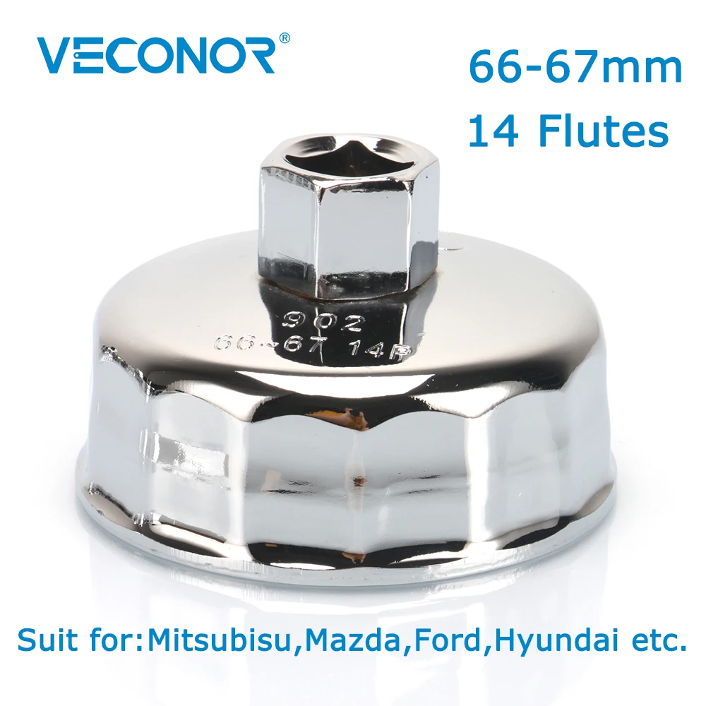 Ключ масляный Veconor 1/2 дюйма квадратный 66 67 мм|oil filter wrench|filter wrenchoil wrench tool |