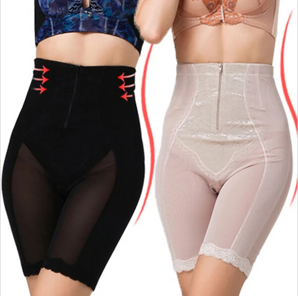 5XL Высокая талия размера плюс триммер для живота трусики контрольный пояс