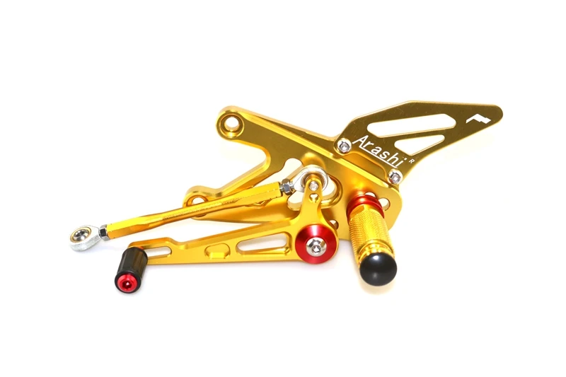 С ЧПУ регулируемый задний множество Rearsets подставка для ног для Aprilia RSV4(r/фабрика) aprc ABS 2013