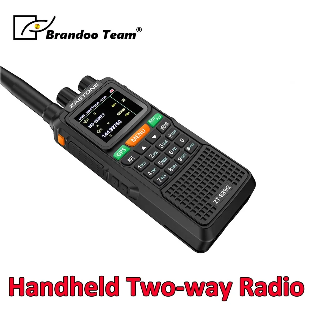 Портативное двухстороннее радио портативное двухдиапазонного GPS SOS Walkie Talkie 10 W 3000
