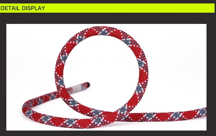 10 м наружная статическая веревка альпинистская Paracord скорость спуск восхождение