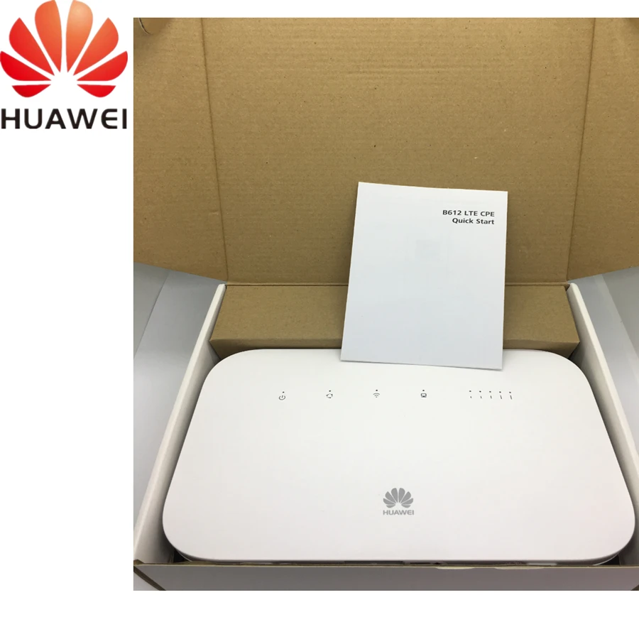 Разблокированный Huawei B612 B612s 25d маршрутизатор 4G LTE Cat.6 300Mbs CPE беспроводной + 2