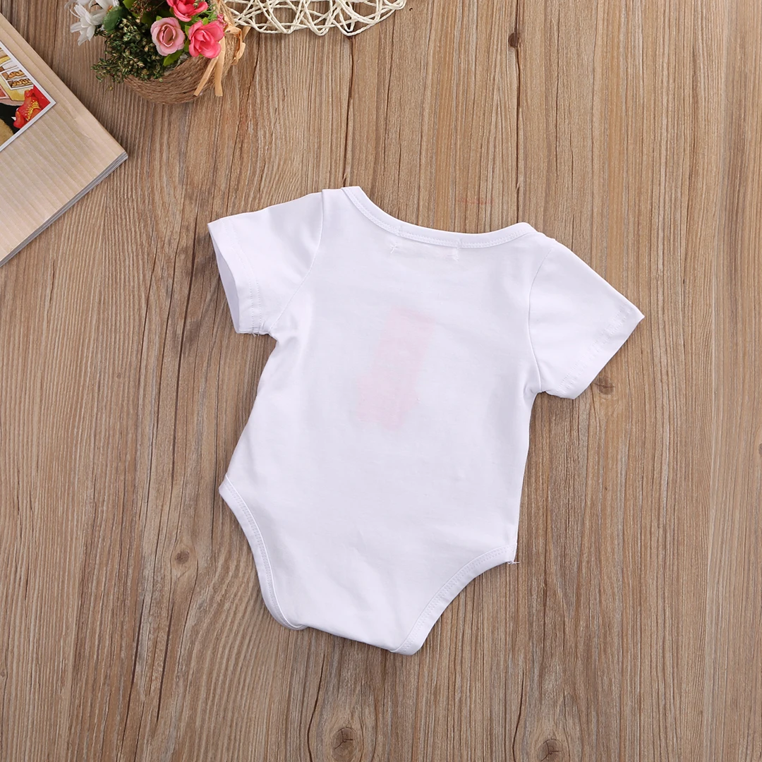 2017 г. Летний комбинезон для младенцев мальчиков девочек одежда с коротким