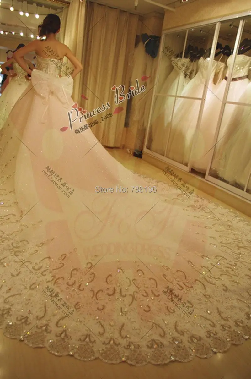 Новинка быстрая доставка свадебное платье милое тяжелые со стразами бежевые