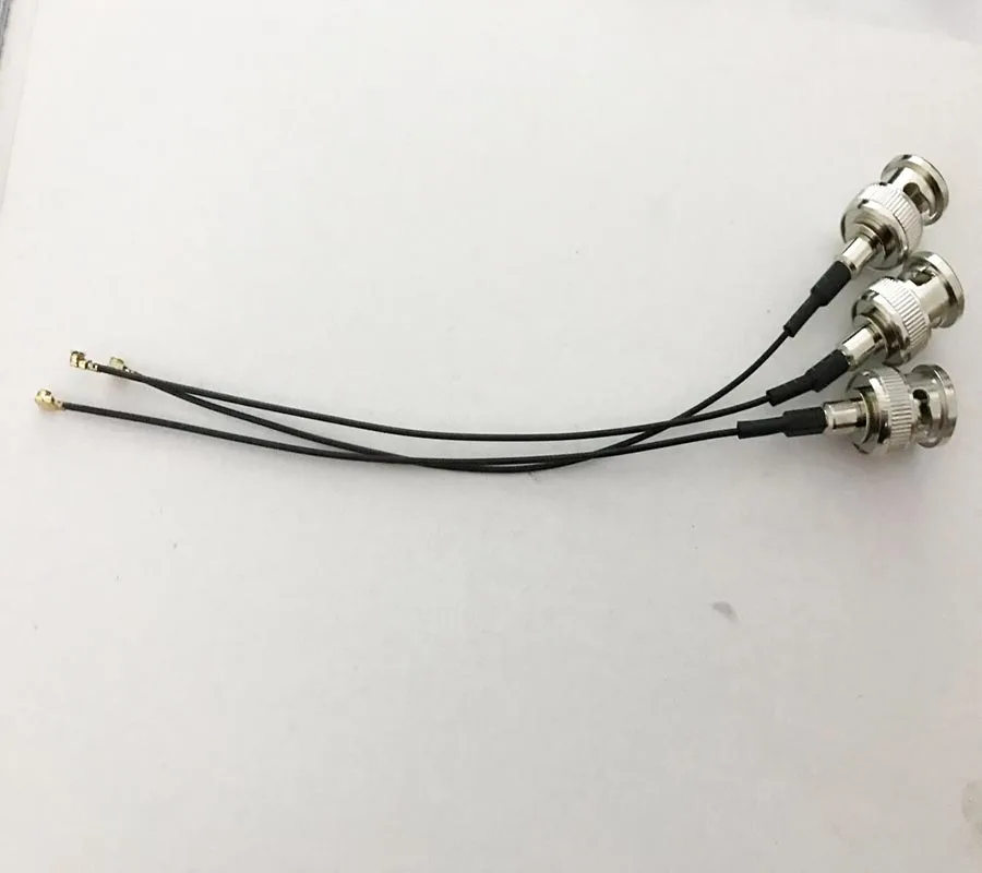 10 шт. штепсельная вилка BNC для IPX/u. fl Соединительный адаптер кабель RF Pigtail 1 13 мм 15 см