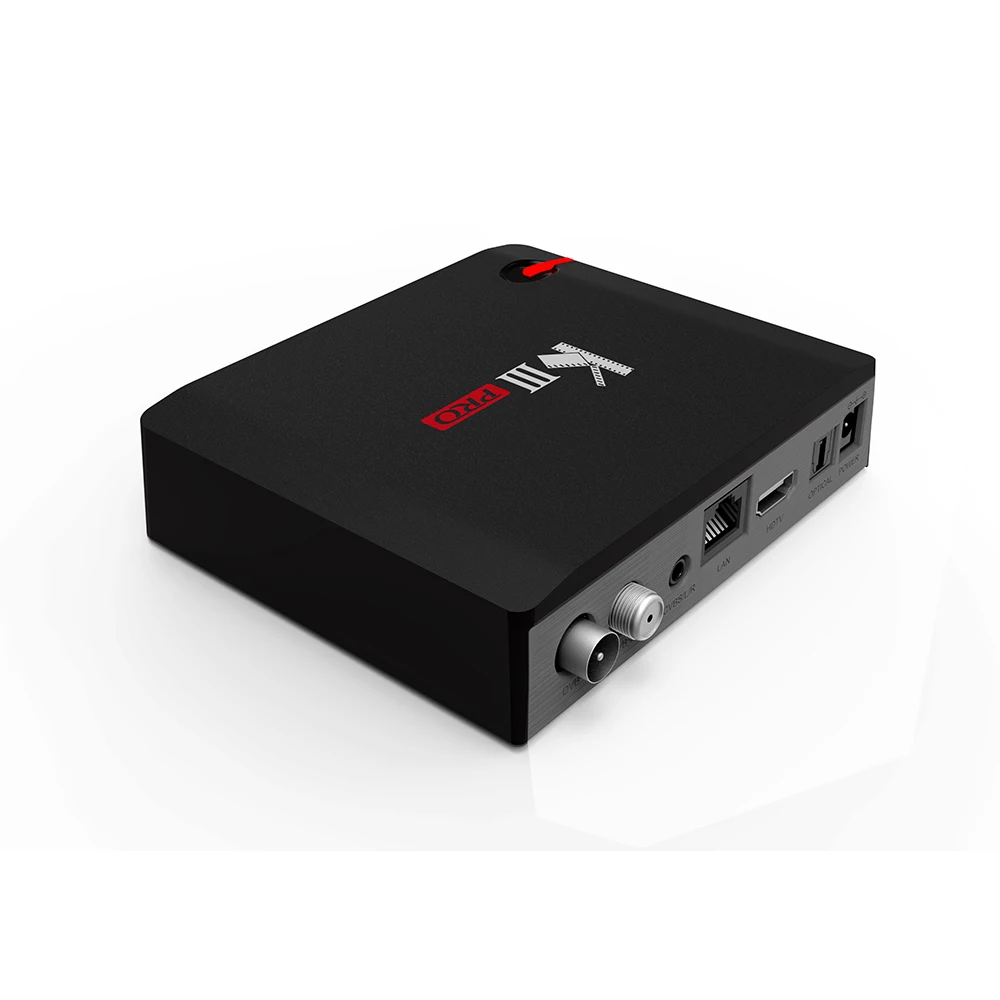Умная ТВ приставка MECOOL KIII PRO Android 7 1 декодер T2 C 3 ГБ 16 Восьмиядерный процессор Amlogic