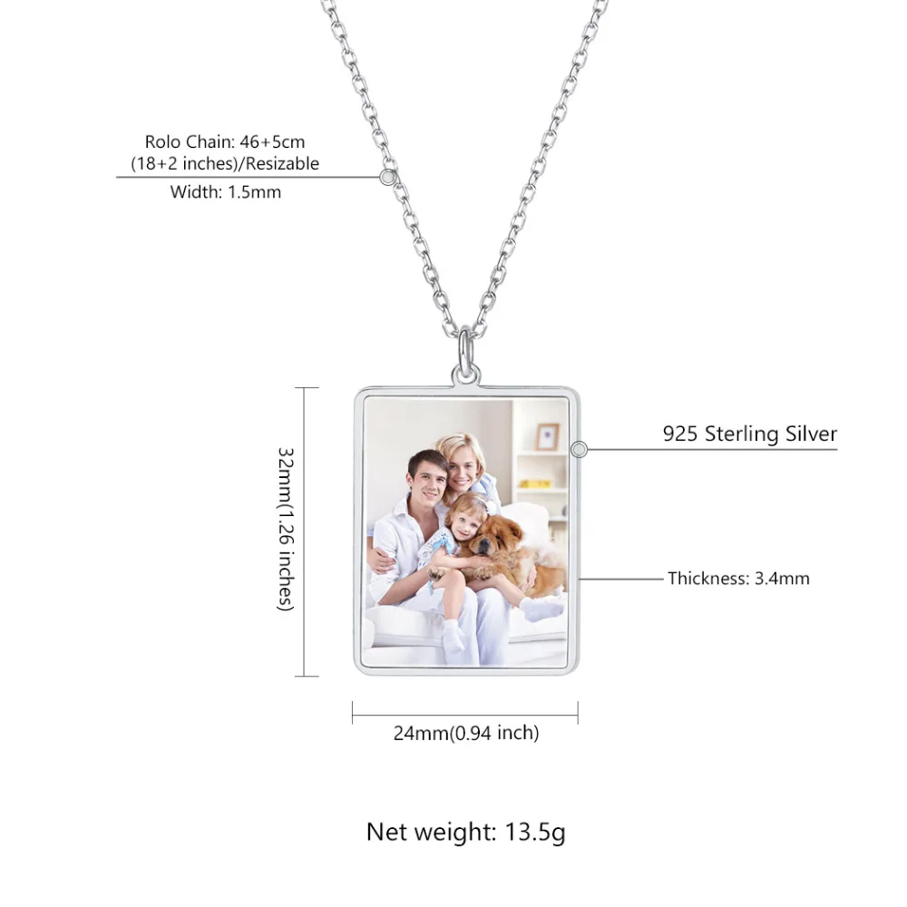 Kpop персонализированные пользовательские фото кулон ожерелье любовные подарки с