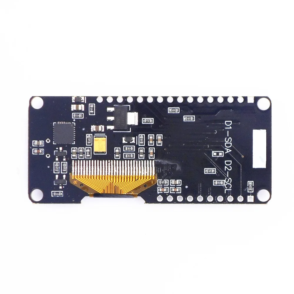 Макетная плата WiFi ESP8266 с OLED-экраном 0 96 дюйма и стандартным OLED-модулем |
