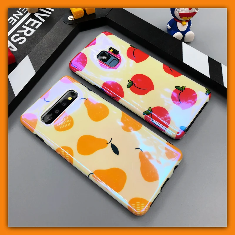 Blu-Ray чехол для телефона Samsung Note9 Note8 S8 S9 S10E Plus S7edge милый фруктовый Сидней персиковый