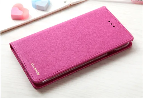 Hot pink Для iPhone 7 чехол, кожаный Шелковый Магнитный Флип-Кошелек, Чехол для iPhone 6, 6 S, 7, 8 Plus, X, XR, XS Max, 11 Pro, чехол с подставкой и отделением для карт - Цвет: Hot pink