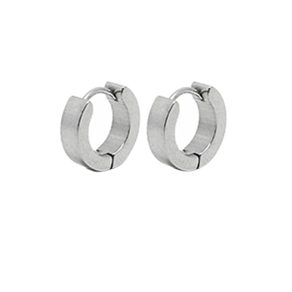 Крутые серьги из нержавеющей стали черные синие золотые гвоздики для