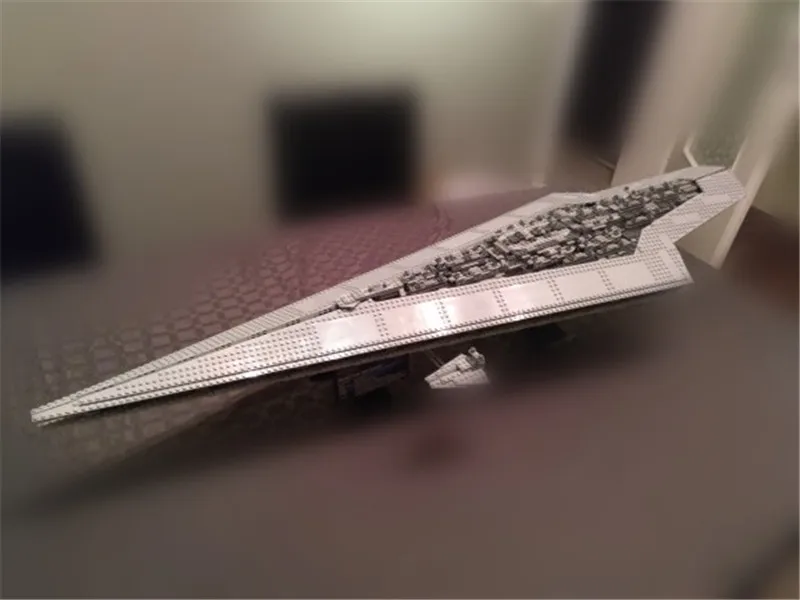 3208 шт. натуральная Building Конструкторы Игрушка Супер Звездный Разрушитель модель