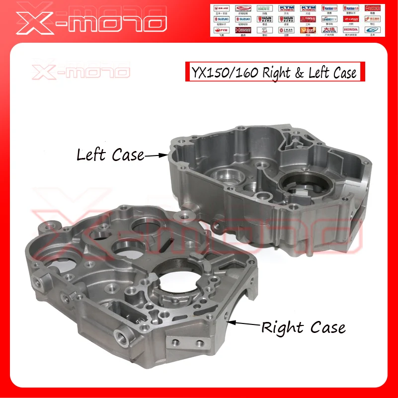 Крышка коленчатого вала двигателя Yingxinag YX150/160 150CC для YX150/160CC Запчасти грязевого