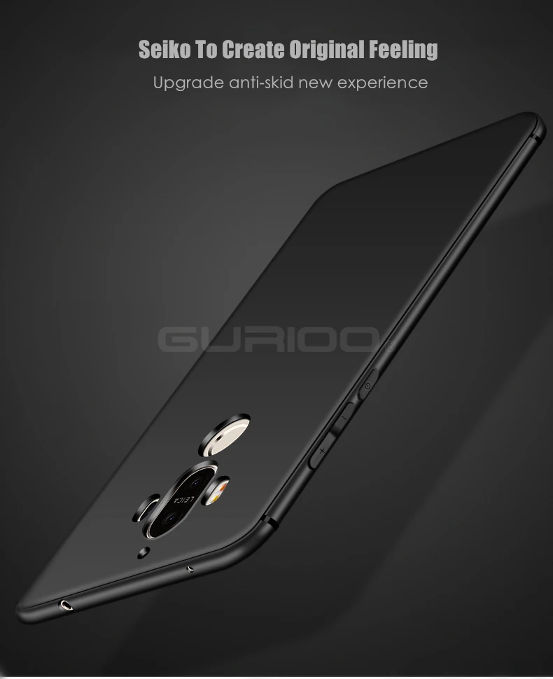 Gurioo Ультратонкий Мягкий Силиконовый ТПУ чехол для Huawei Mate 8 9 10 Pro противоударный