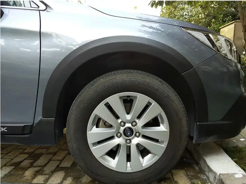 Новые колеса автомобиля бровей Круглый дуги Fender Брызговики для Subaru Outback по EMS