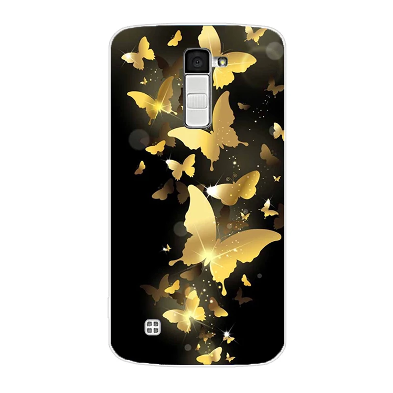 Синий Чехол для LG K10, чехол для LG K10 K420N K430, мягкий чехол для телефона LG K 10 K10 LTE K430ds, силиконовый чехол из ТПУ s - Цвет: Синий