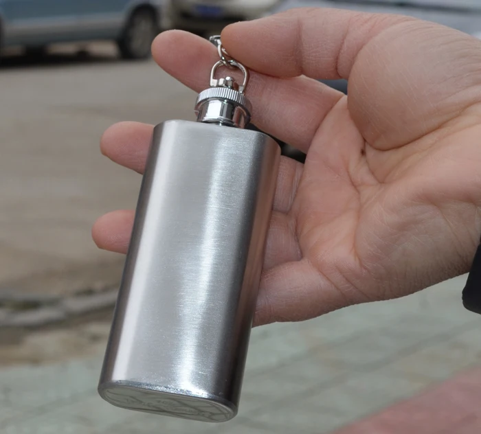 Портативные фляжки из нержавеющей стали 2 унции посуда для напитков русская