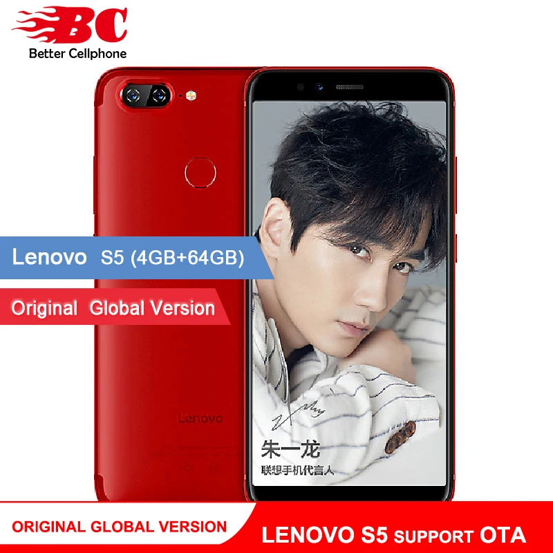 Оригинальный lenovo S5 смартфон K520 K520T 64 Гб Поддержка OTA отпечатков пальцев Snapdragon 625