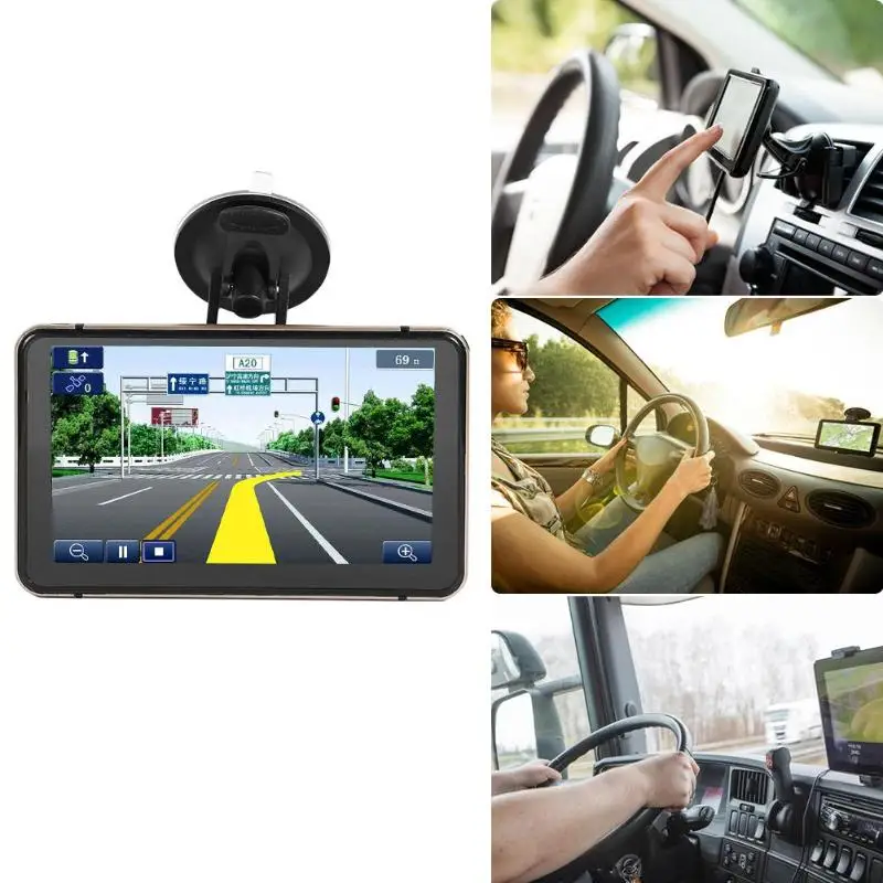 Портативный 7-Дюймовый Android 4 GPS навигатор Автомобильный видеорегистратор